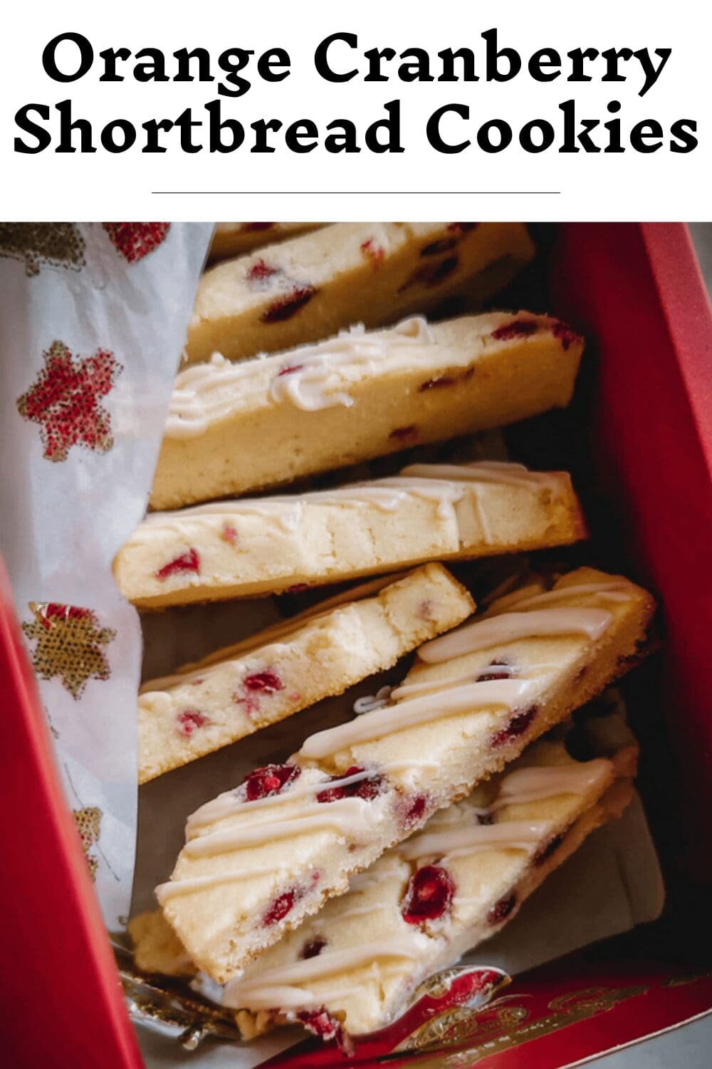 Cranberry Orange Shortbread Cookies With Zesty Citrus And Sweet Tart Flavors 7 Orange Cranberry Shortbread Cookies