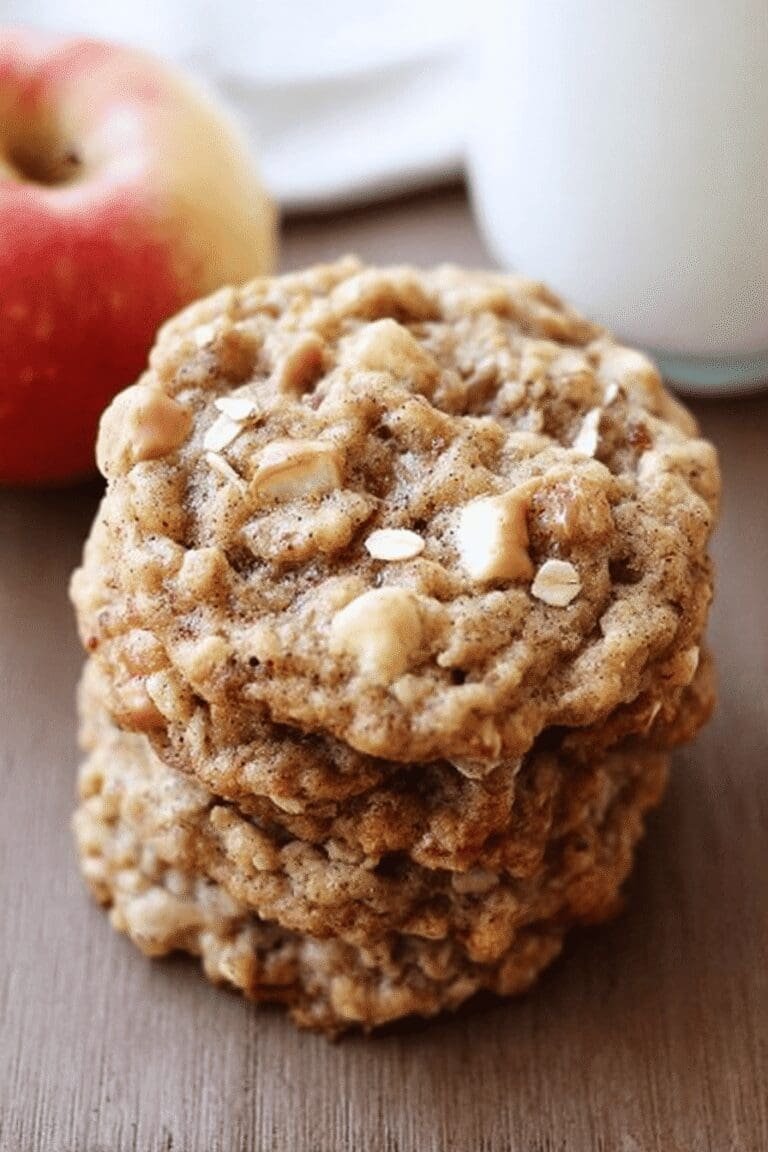 Peanut Butter Apple Oatmeal Cookies 98.Png