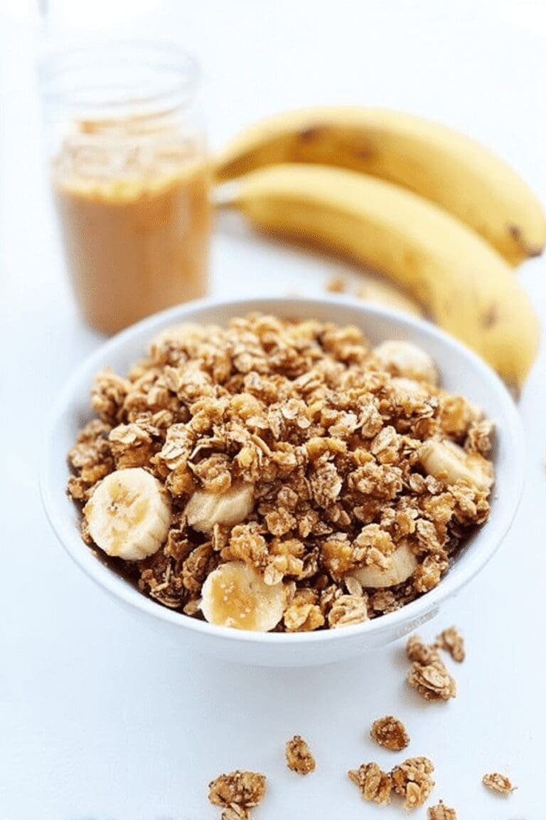 Peanut Butter Banana Honey Granola 45.Png