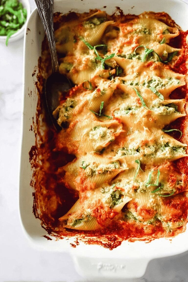 Pesto Ricotta Stuffed Pasta Shells 43.Png