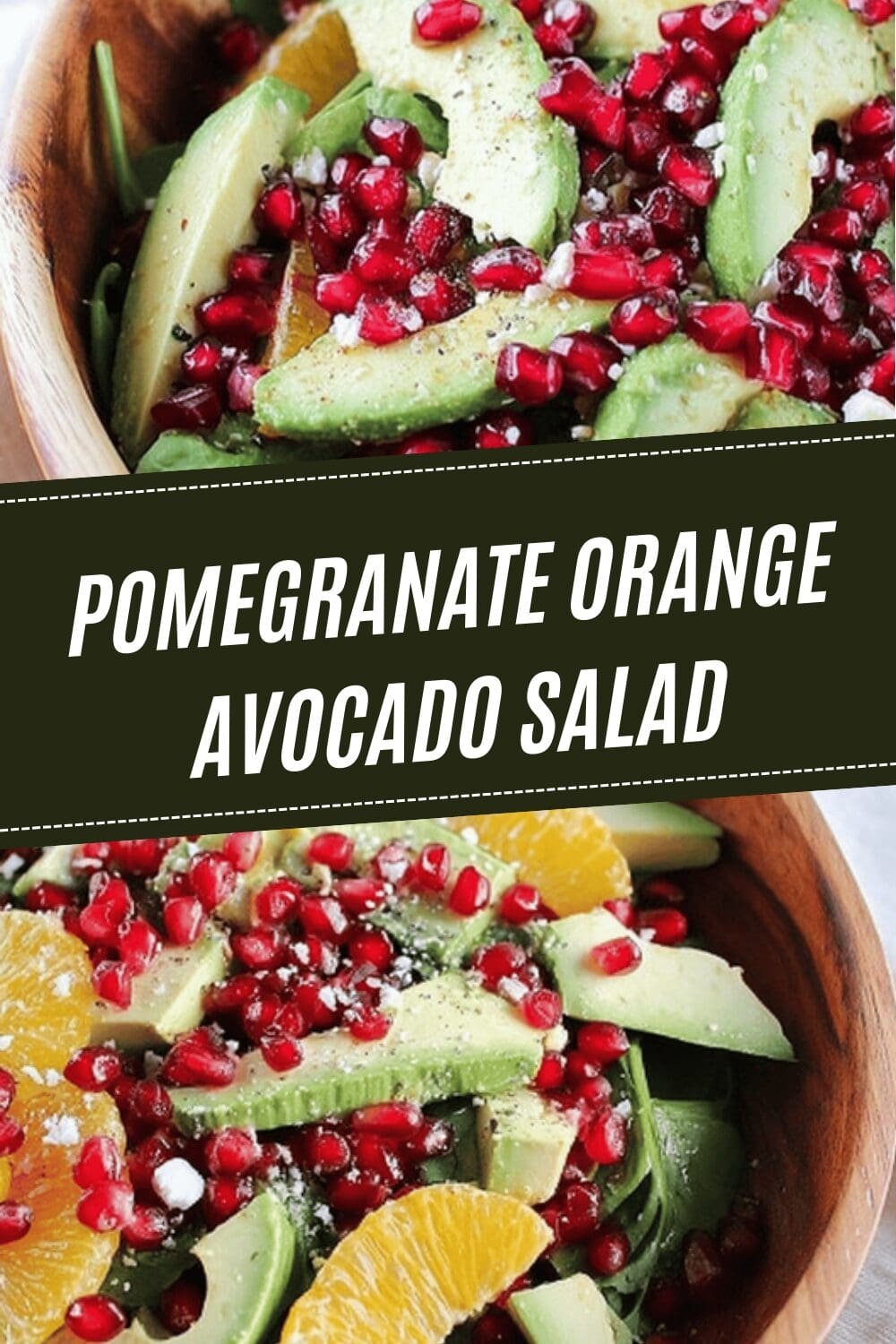 Pomegranate Orange Avocado Salad