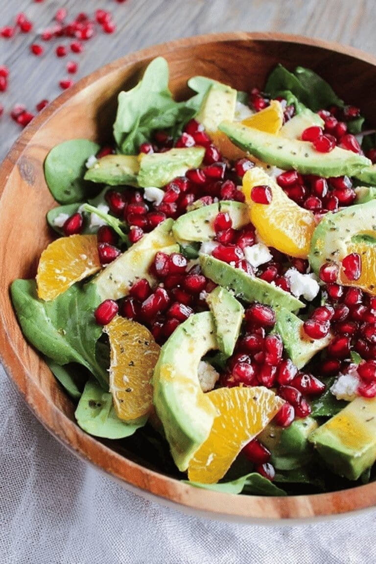 Pomegranate Orange Avocado Salad 36.Png