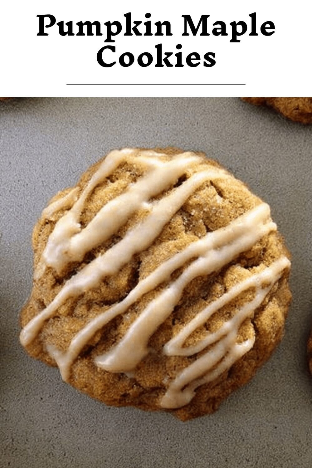 Pumpkin Maple Cookies