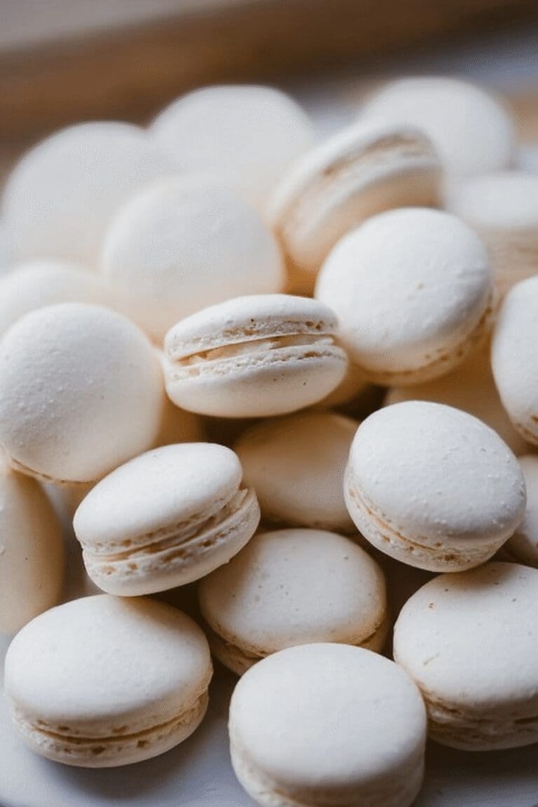 Pure White Macarons 80.Png