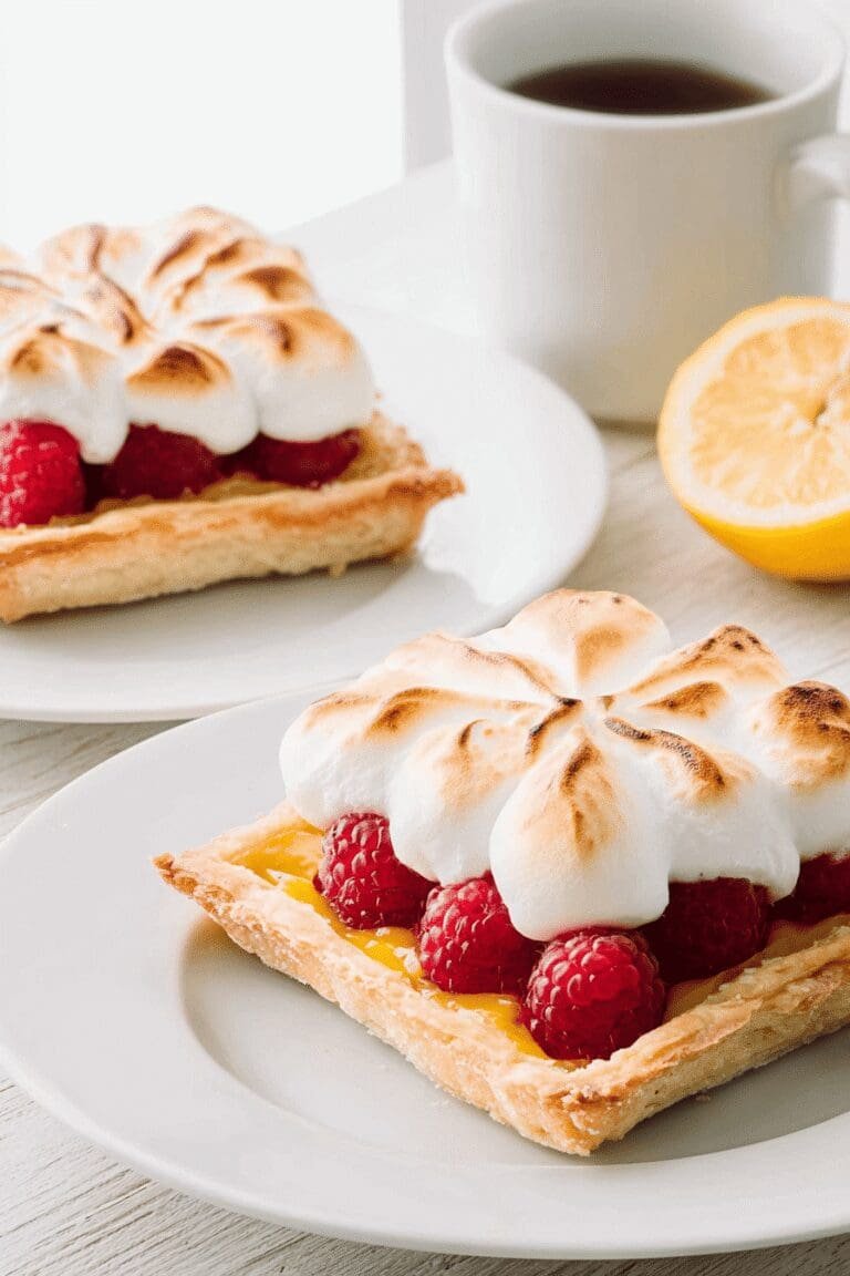 Raspberry Lemon Meringue Tartlets 2.Png