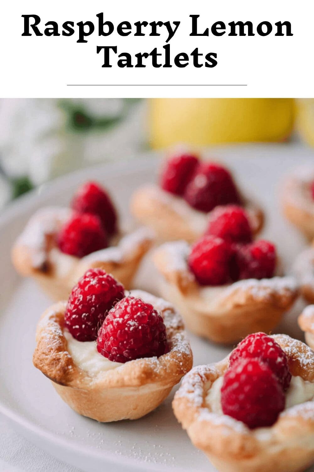 Raspberry Lemon Tartlets