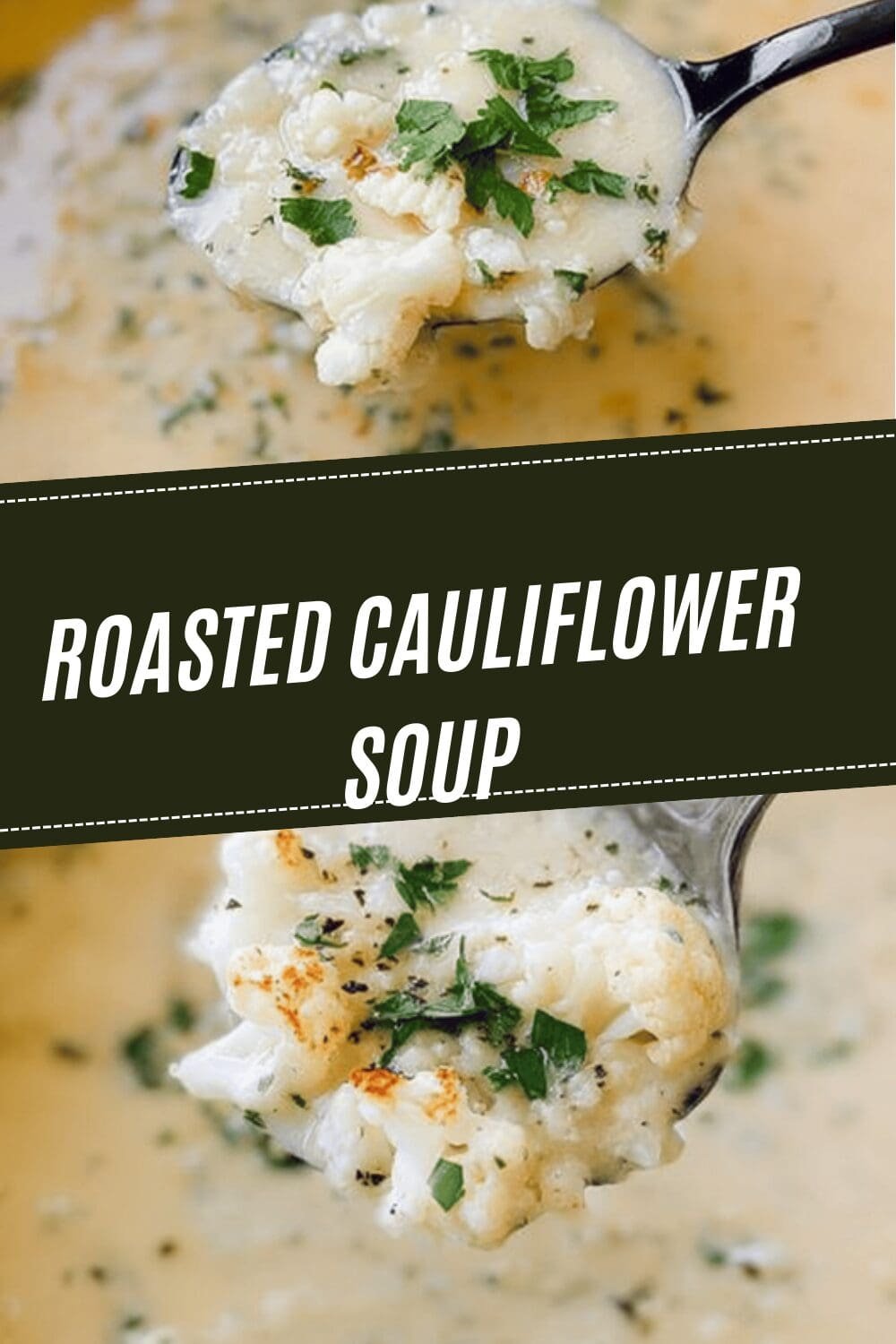 Roasted Cauliflower Soup