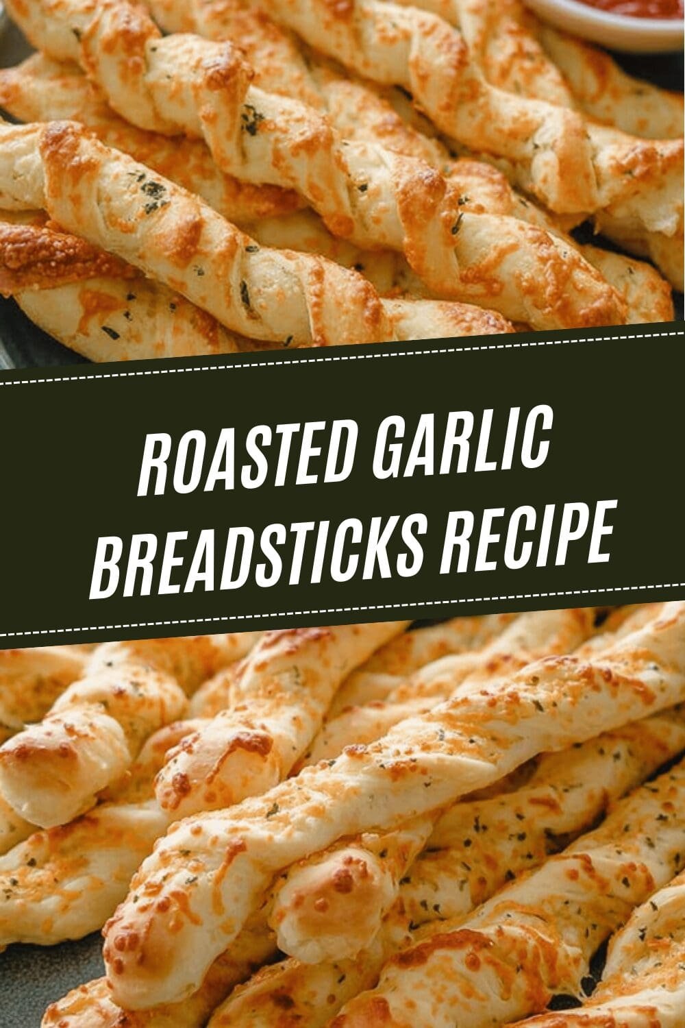 Roasted Garlic Breadsticks Recipe