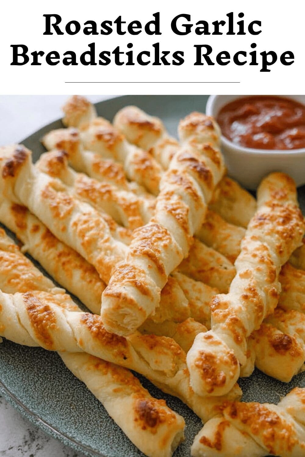 Roasted Garlic Breadsticks Recipe