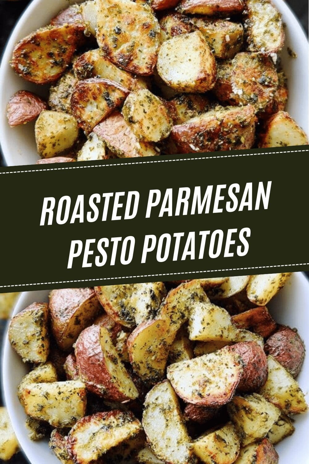 Parmesan Pesto Roasted Potatoes Recipe For A Flavorful Side Dish 6 Roasted Parmesan Pesto Potatoes