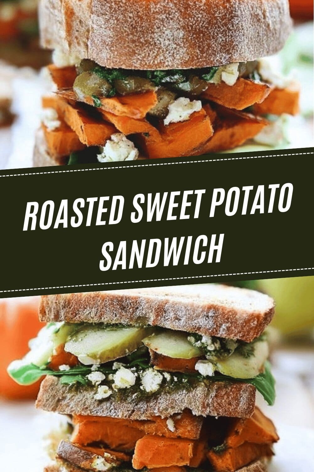 Roasted Sweet Potato Sandwich