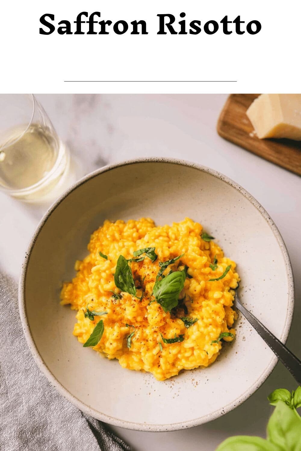 Saffron Risotto