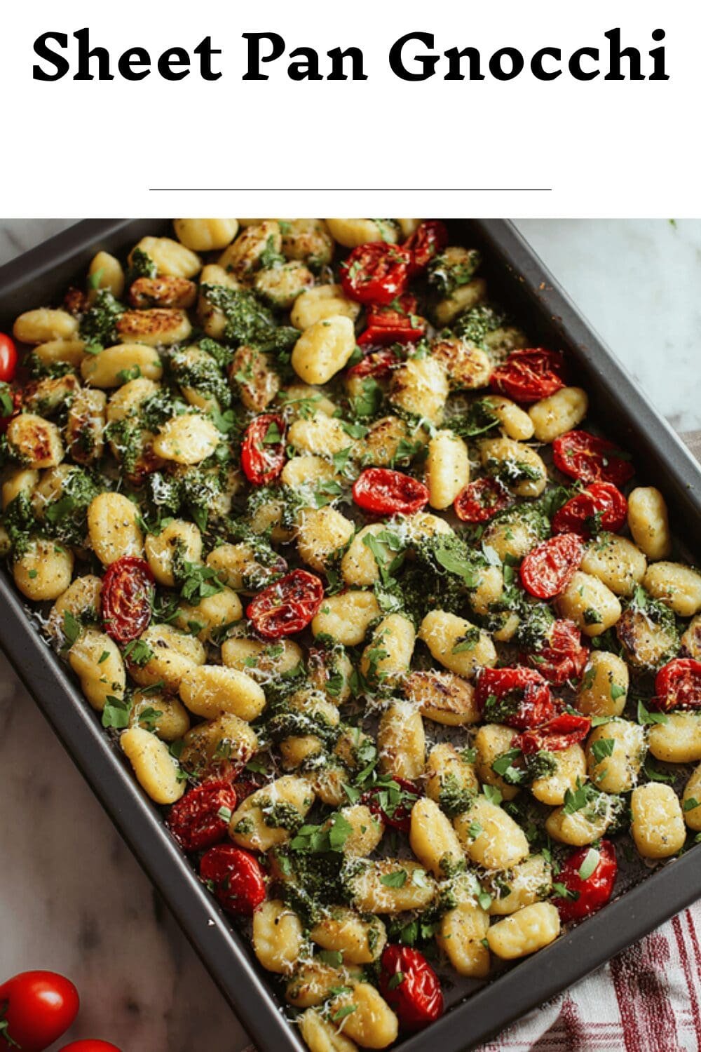 Sheet Pan Gnocchi