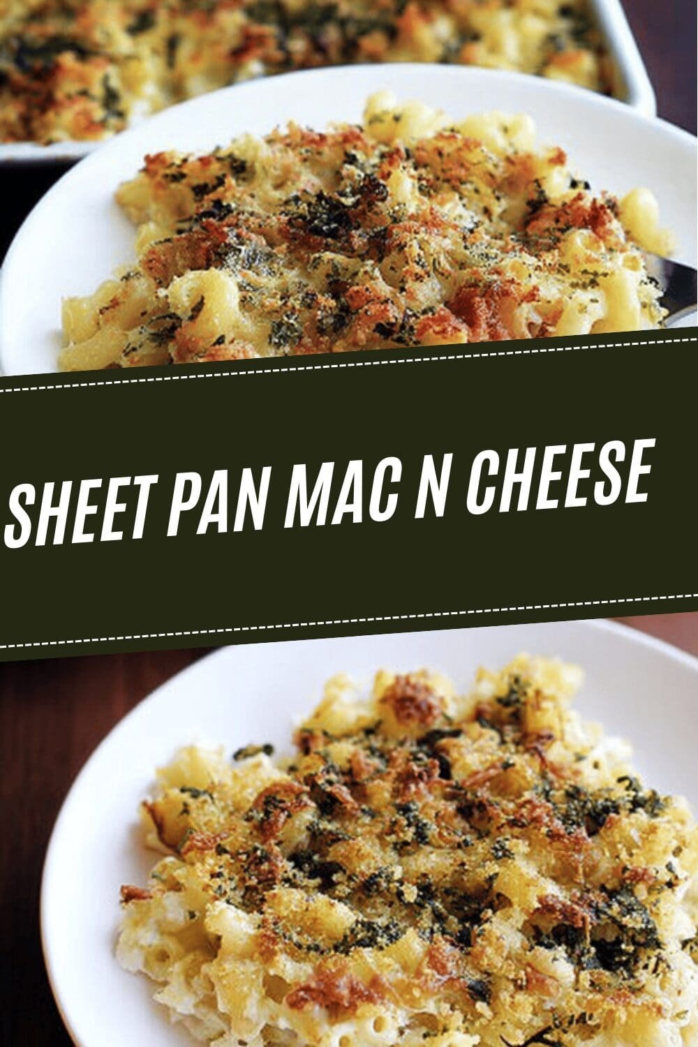 Sheet Pan Mac N Cheese