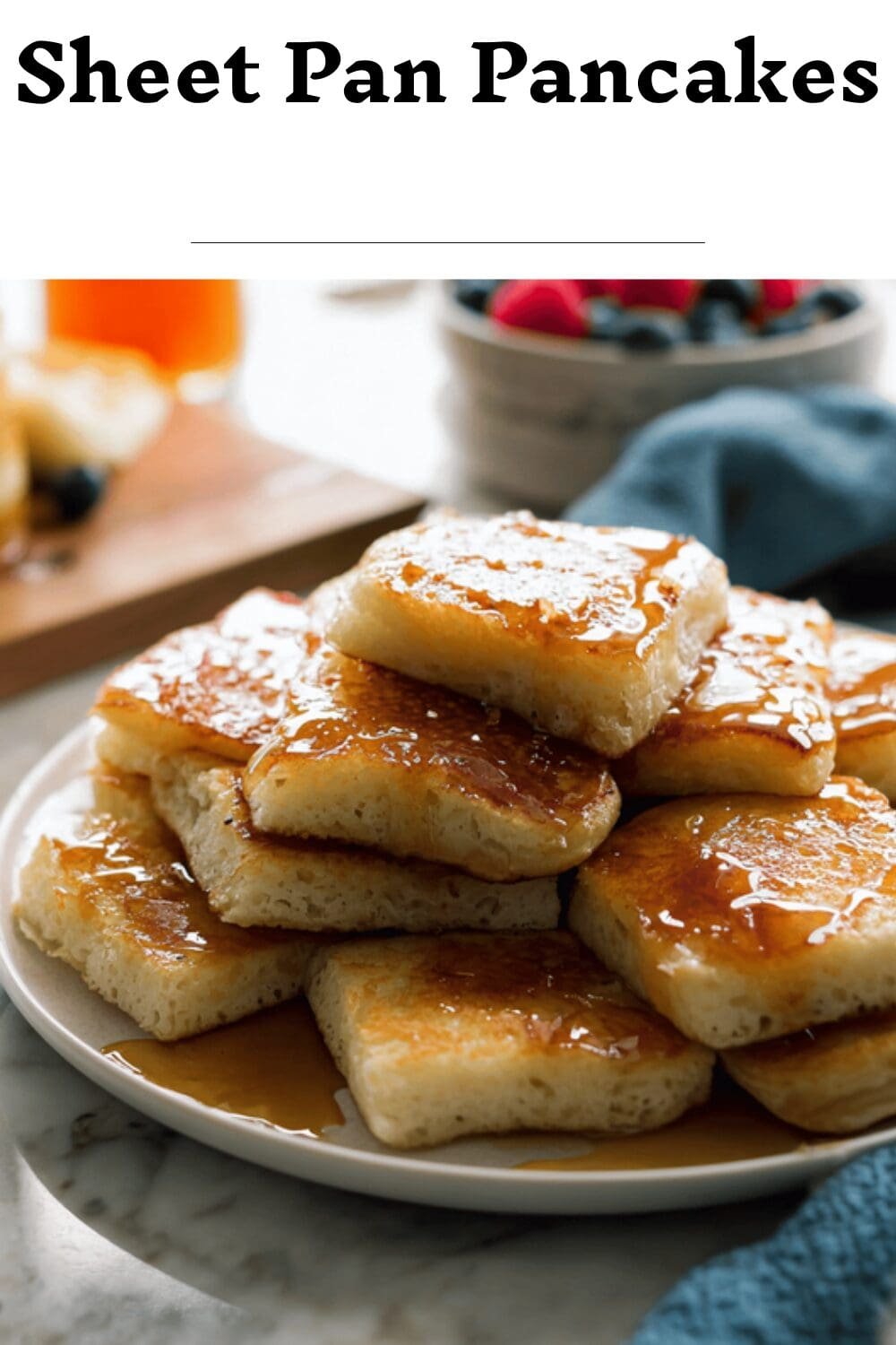 Sheet Pan Pancakes