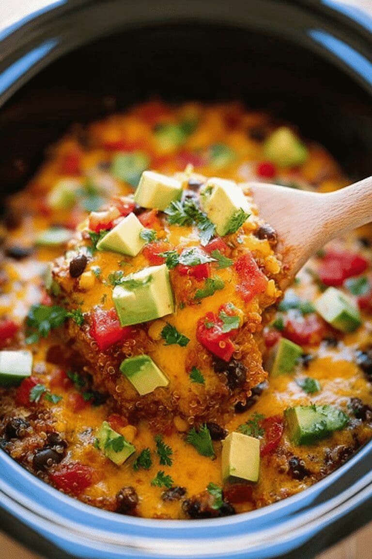 Slow Cooker Enchilada Quinoa Bake 23.Png
