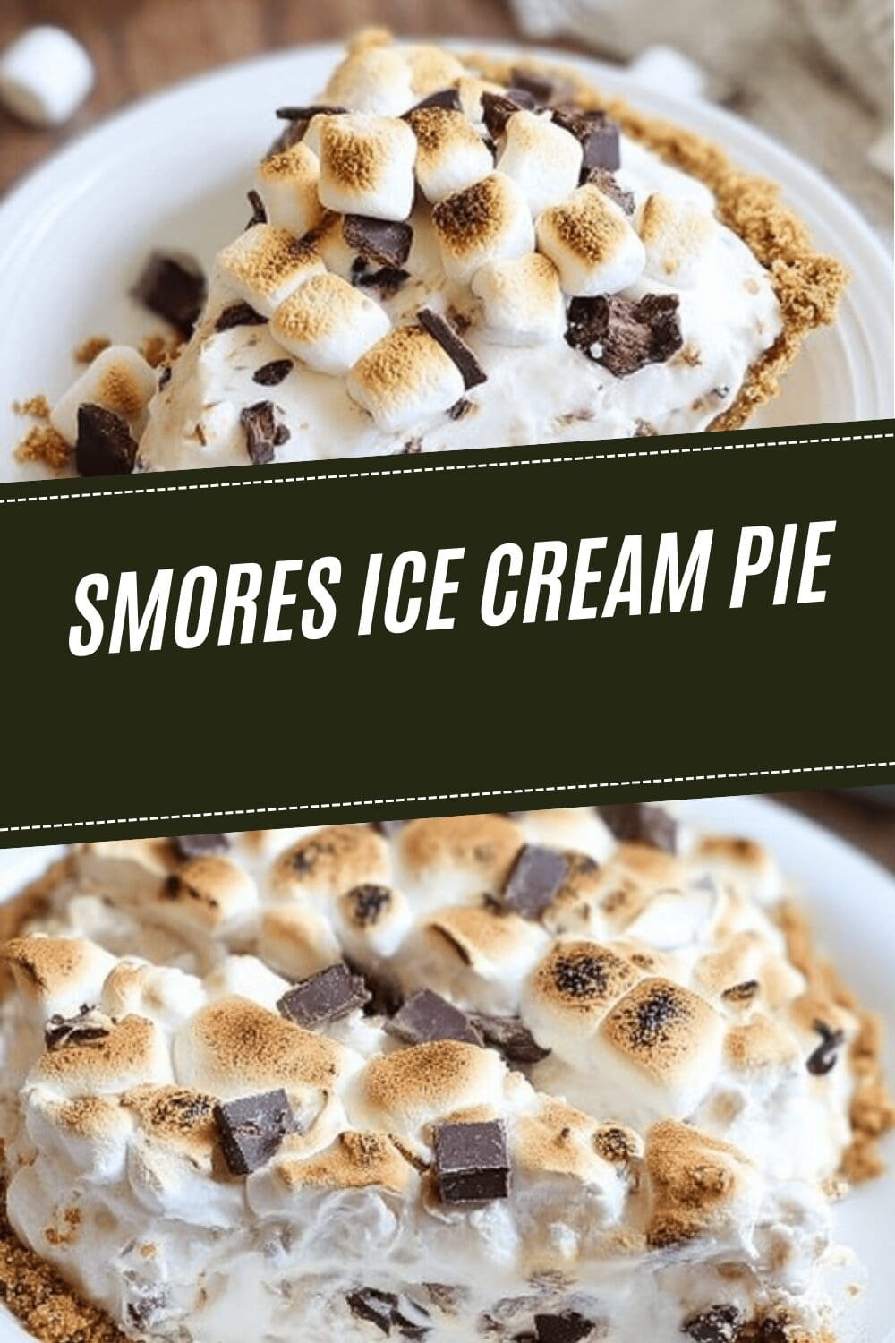 Smores Ice Cream Pie