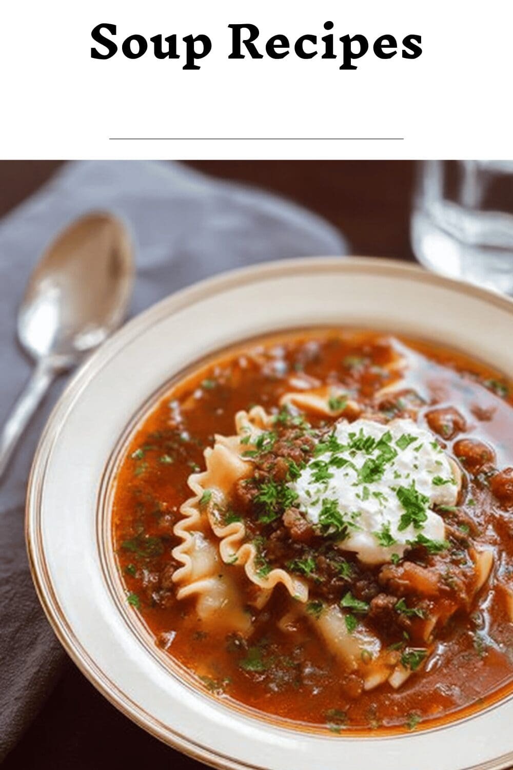 Soup Recipes