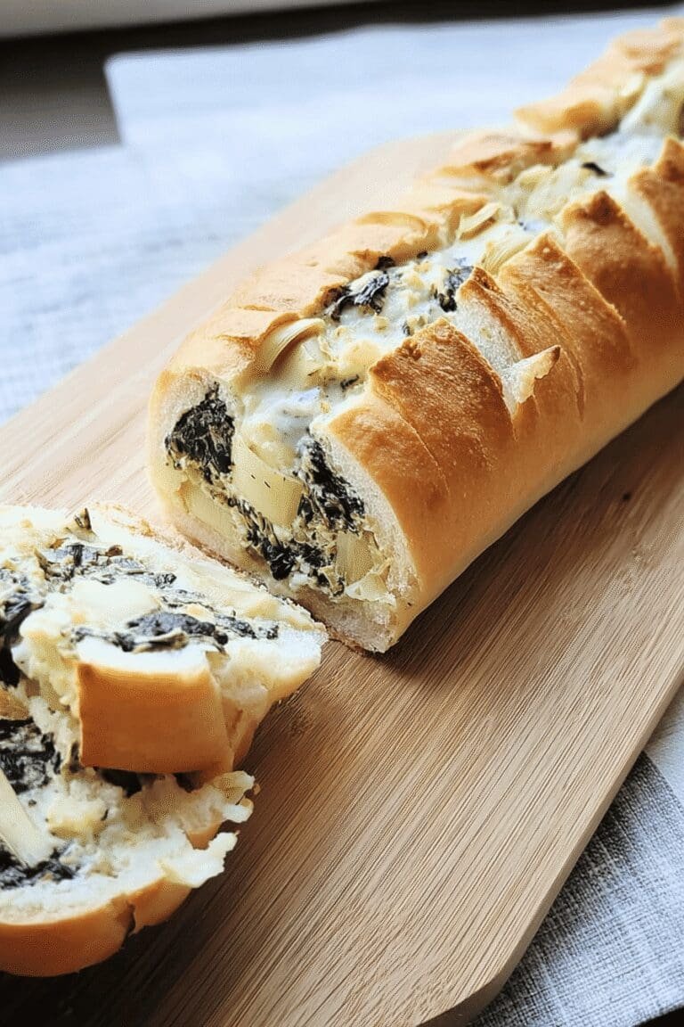 Spinach And Artichoke Stuffed Bread 9.Png