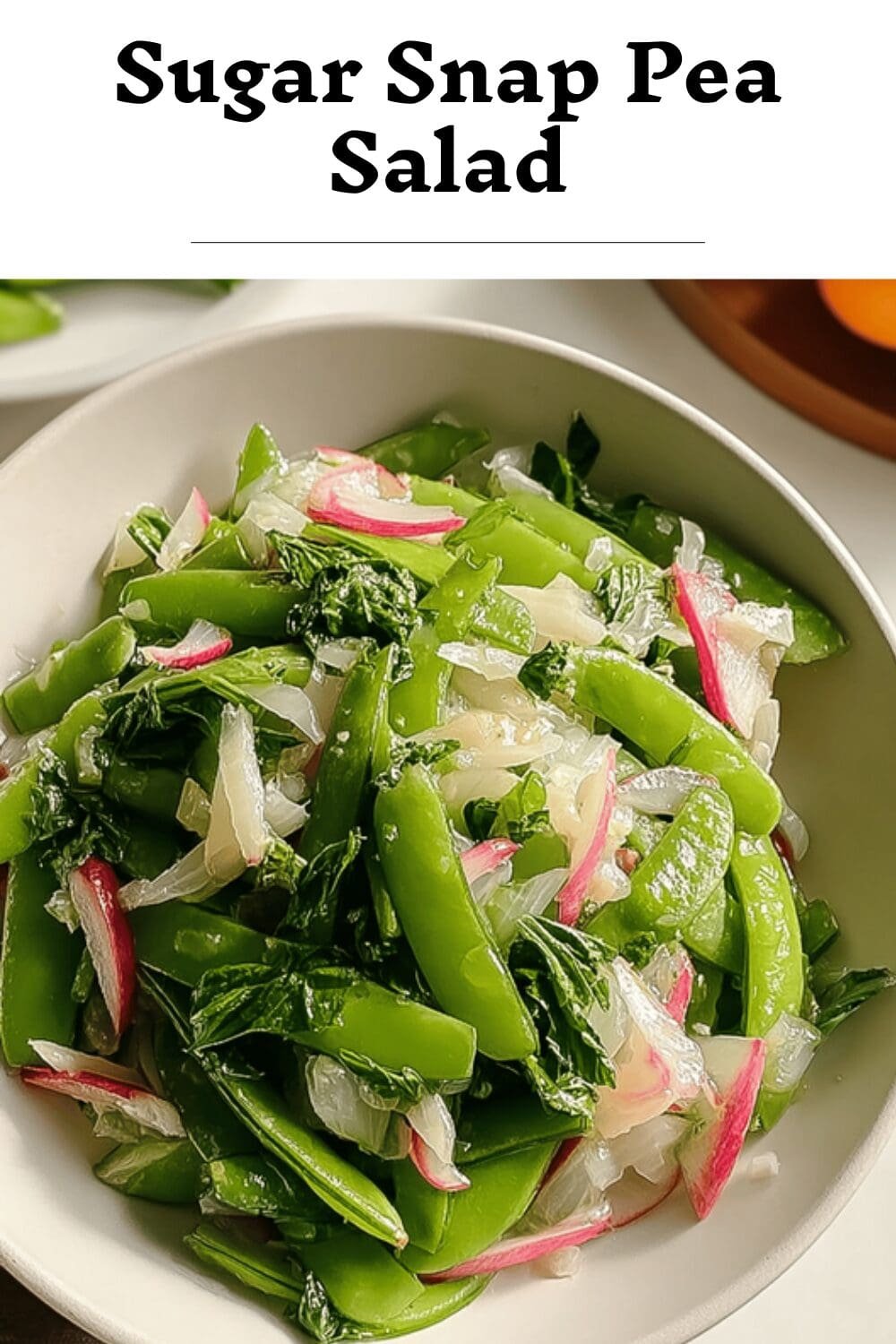 Sugar Snap Pea Salad