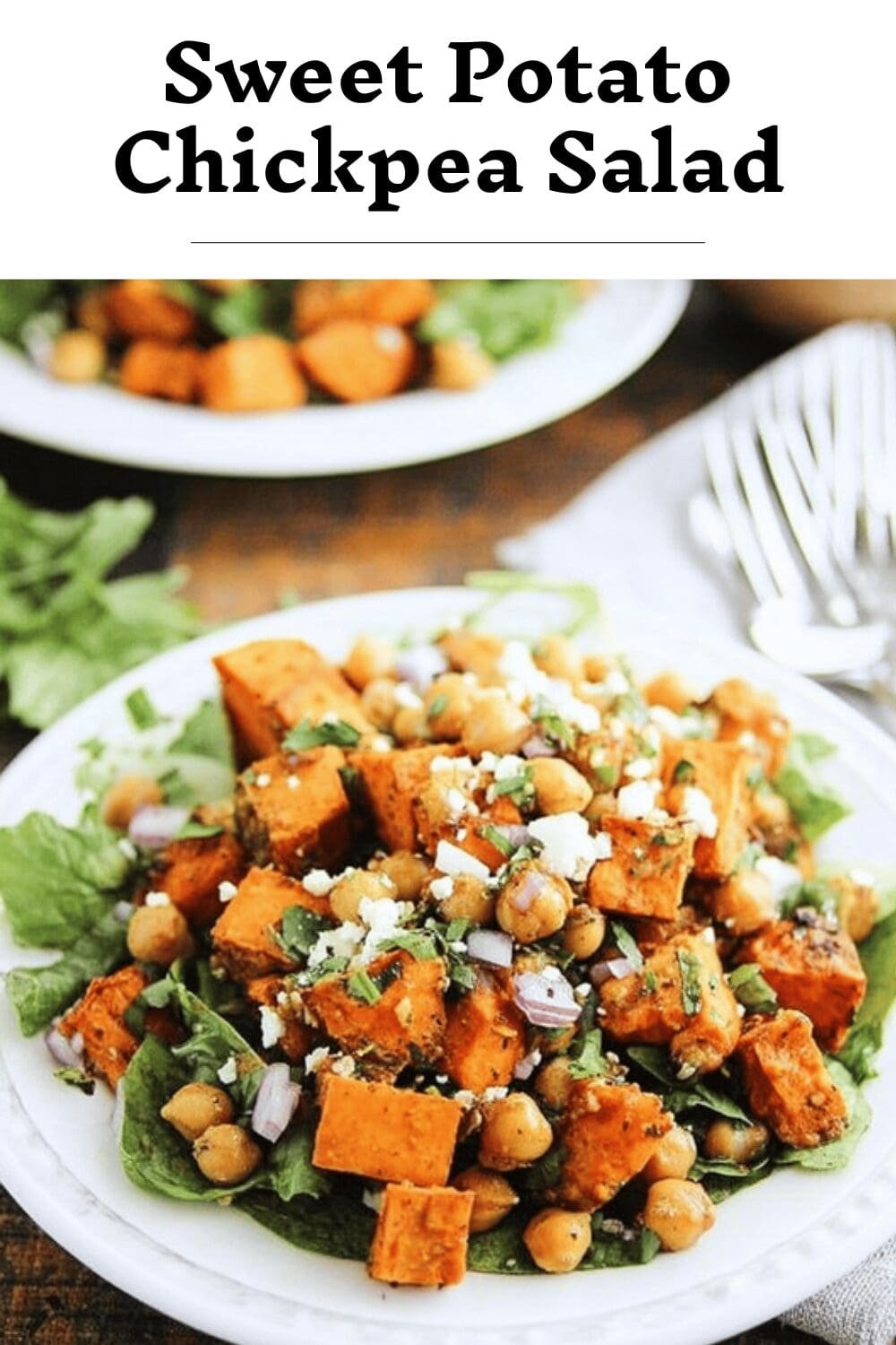Sweet Potato Chickpea Salad