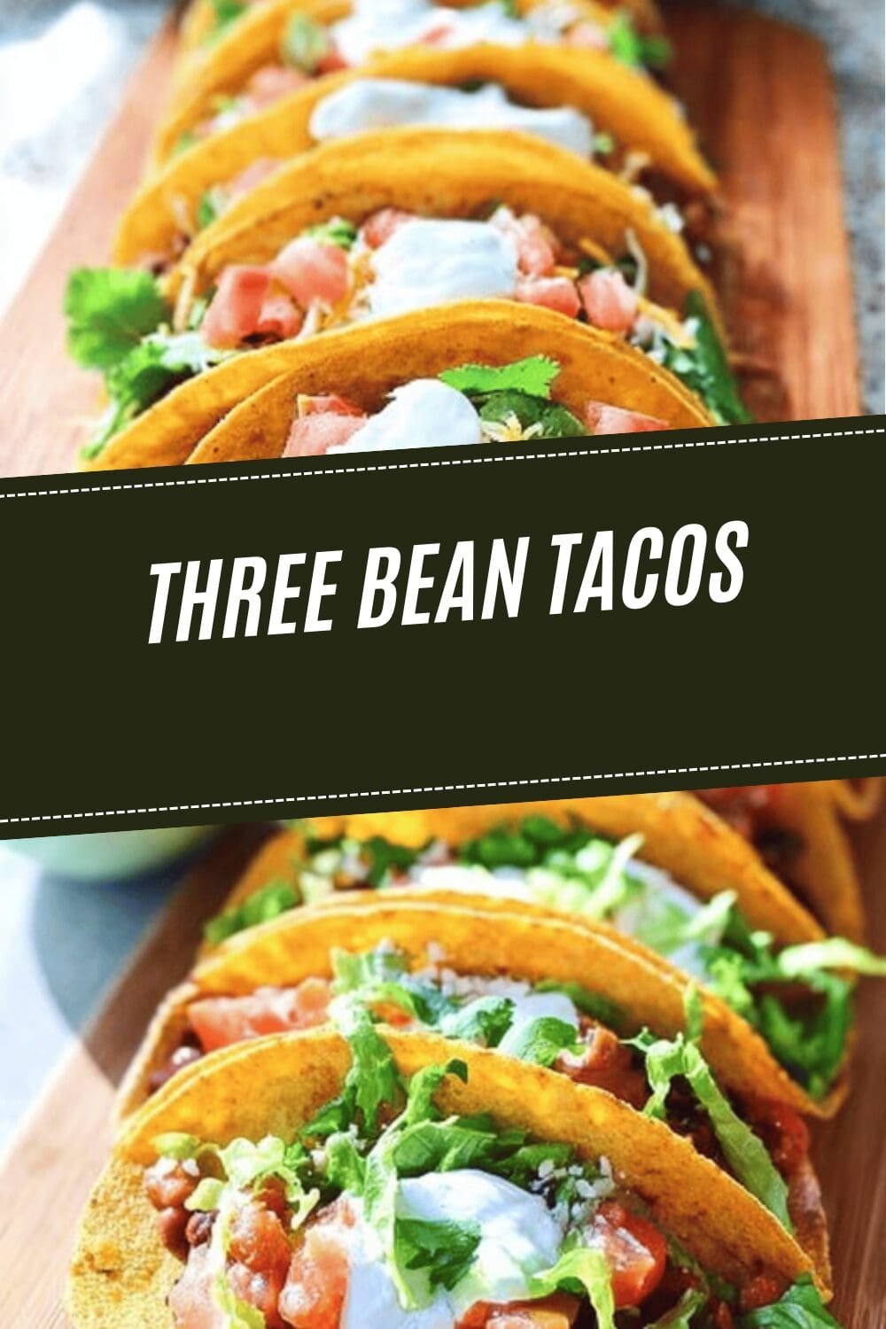 Three Bean Tacos
