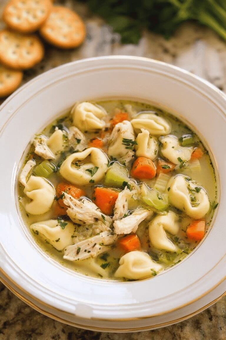 Tortellini Chicken Noodle Soup 24.Png