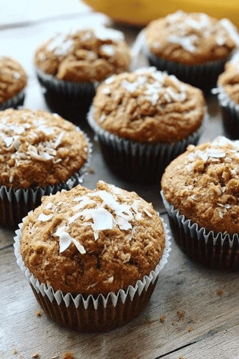 Whole Wheat Banana Coconut Muffins 33.Png
