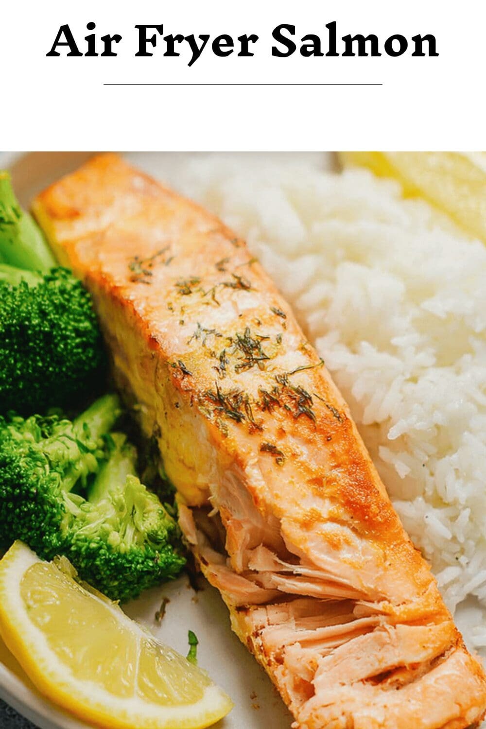 Air Fryer Salmon
