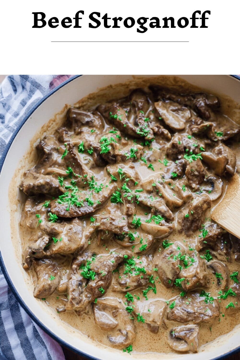 Beef Stroganoff