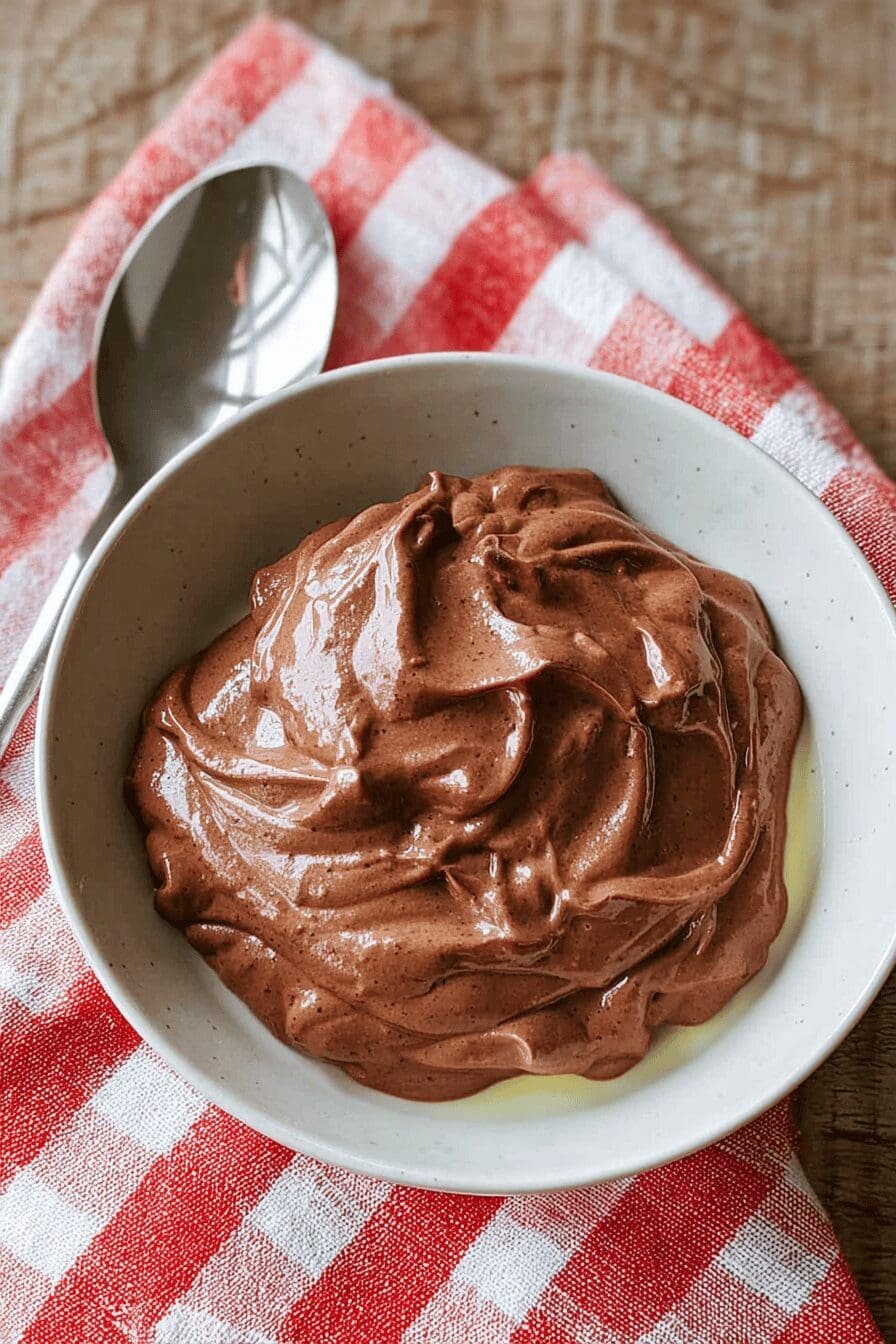 Boiled Egg Chocolate Pudding