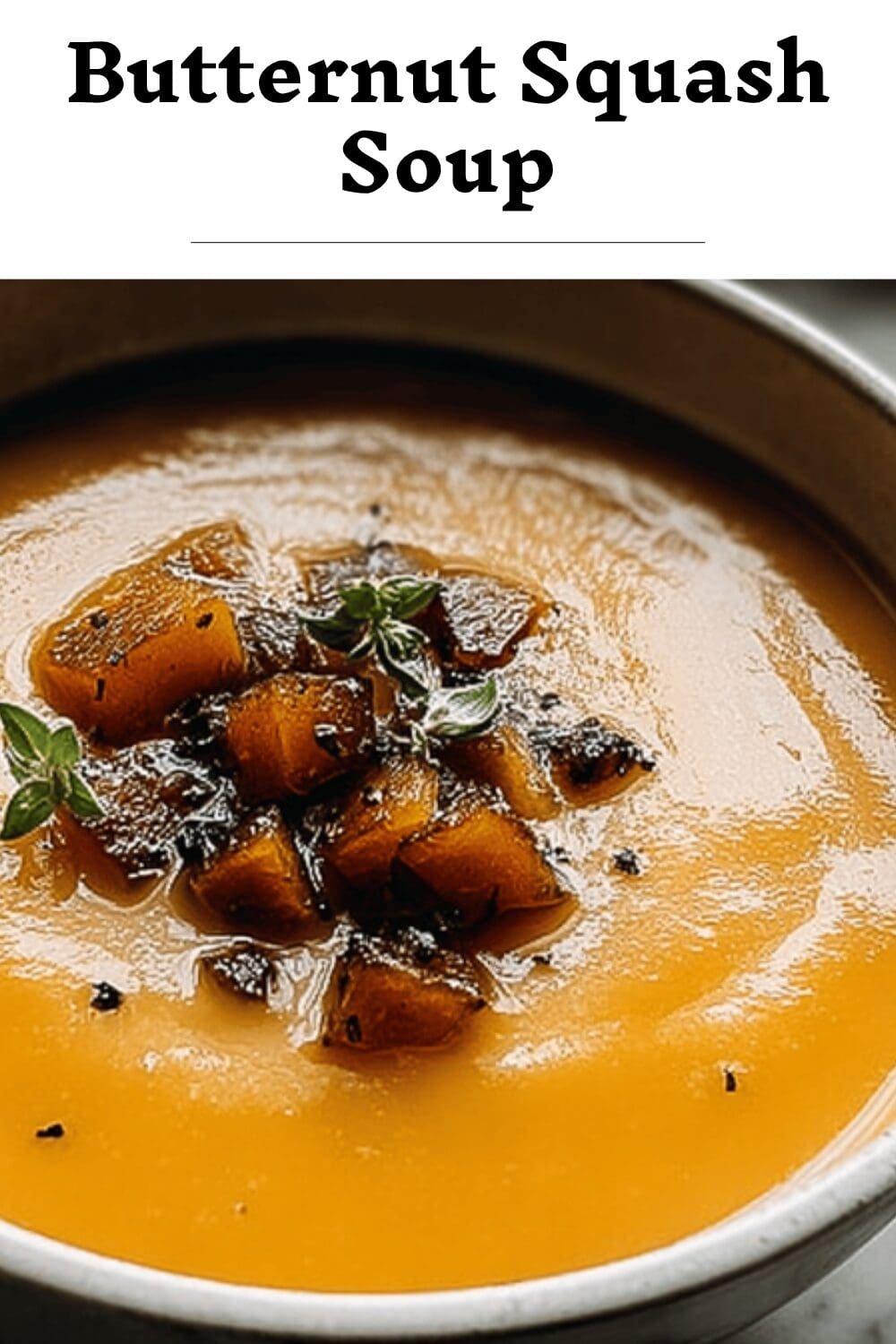 Butternut Squash Soup