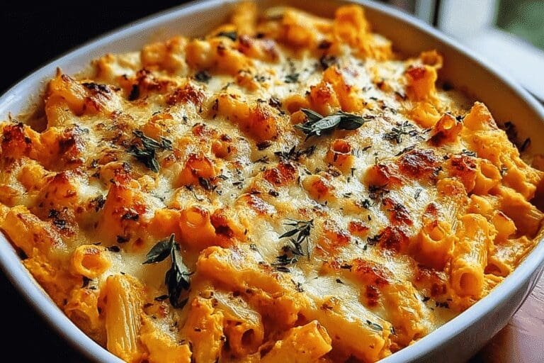 Cheesy Pumpkin Ricotta Pasta Bake 5.Png