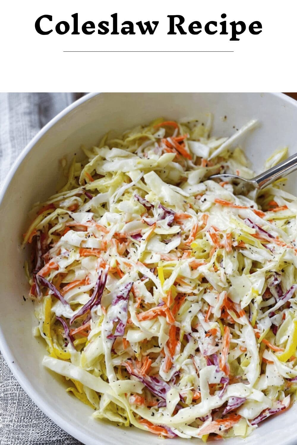 Coleslaw Recipe
