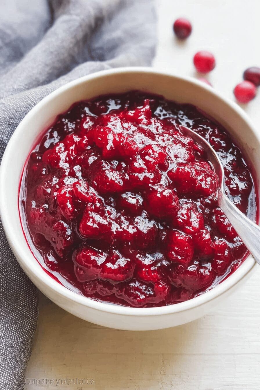 Cranberry Sauce Recipe