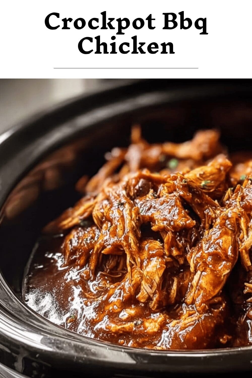 Crockpot Bbq Chicken