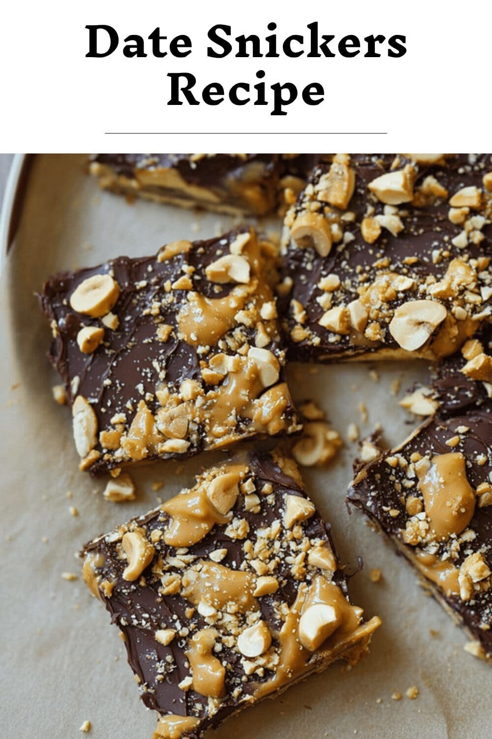 Date Snickers Recipe