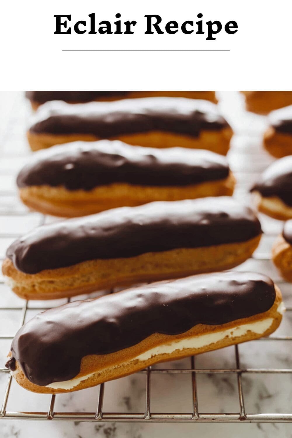 Eclair Recipe