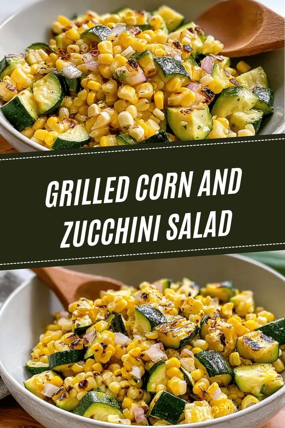 Grilled Corn And Zucchini Salad