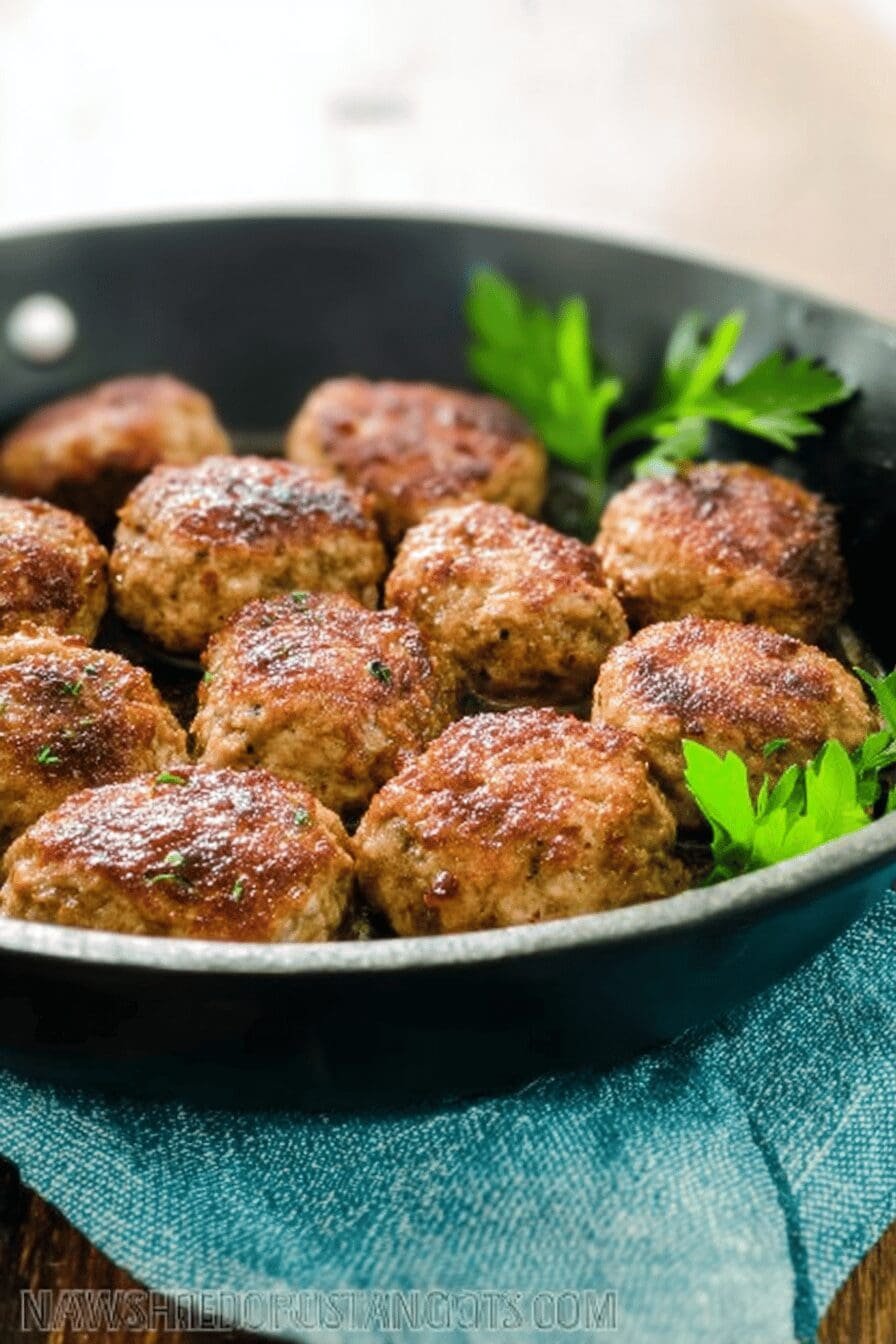 Juicy Pork Meatballs