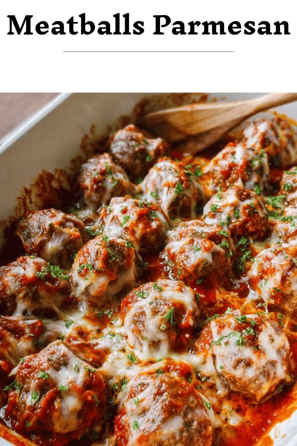 Meatballs Parmesan