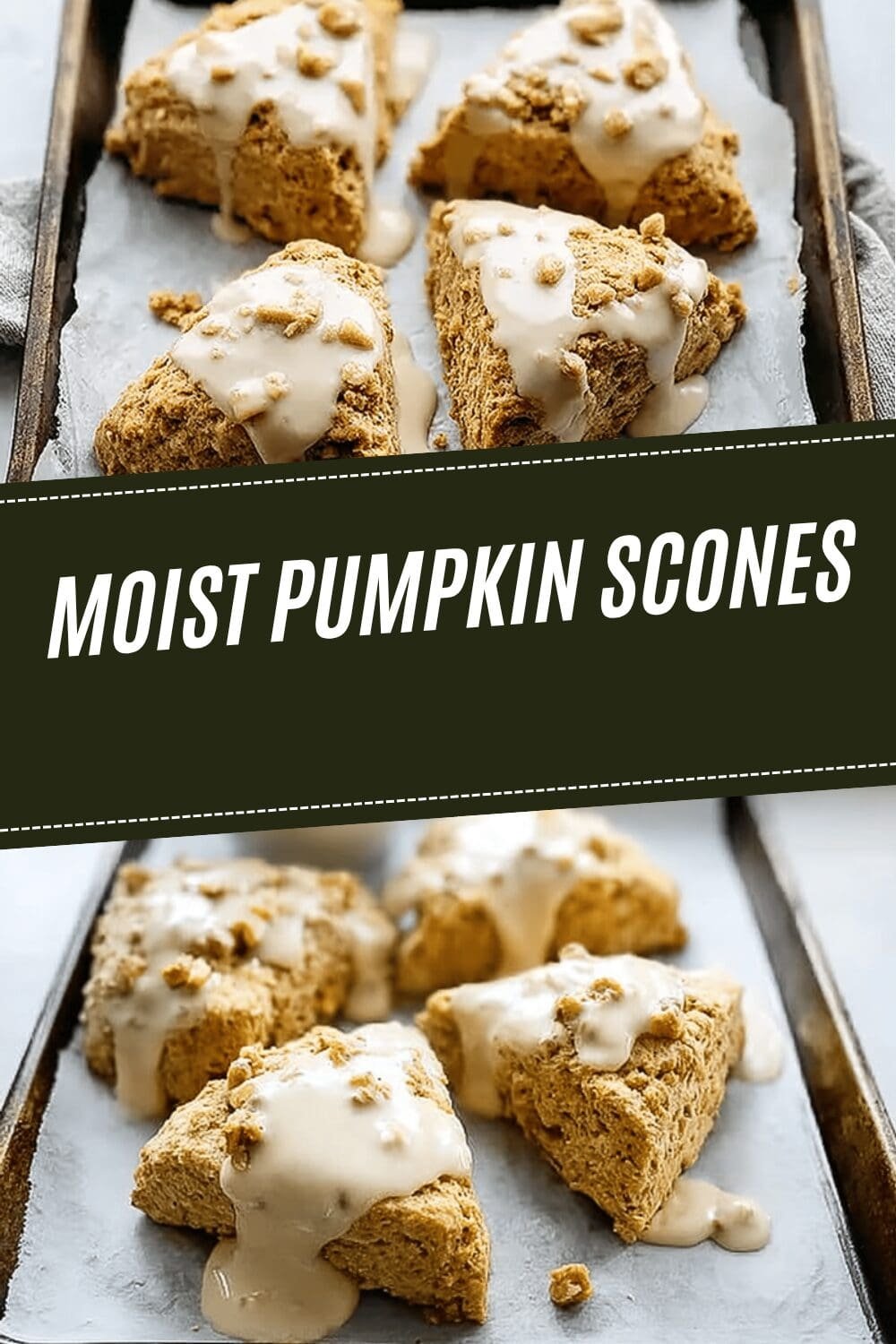 Moist Pumpkin Scones