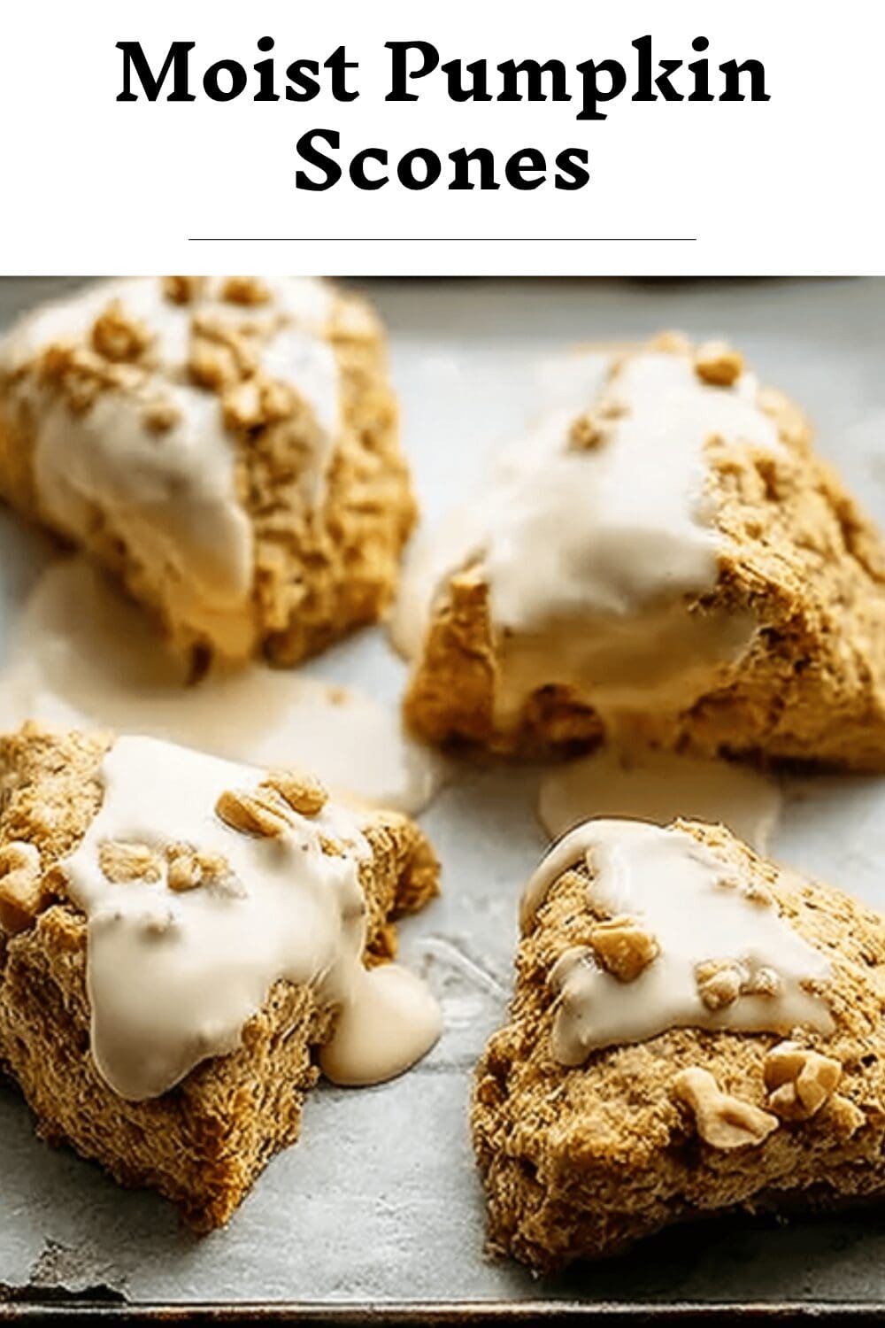 Moist Pumpkin Scones