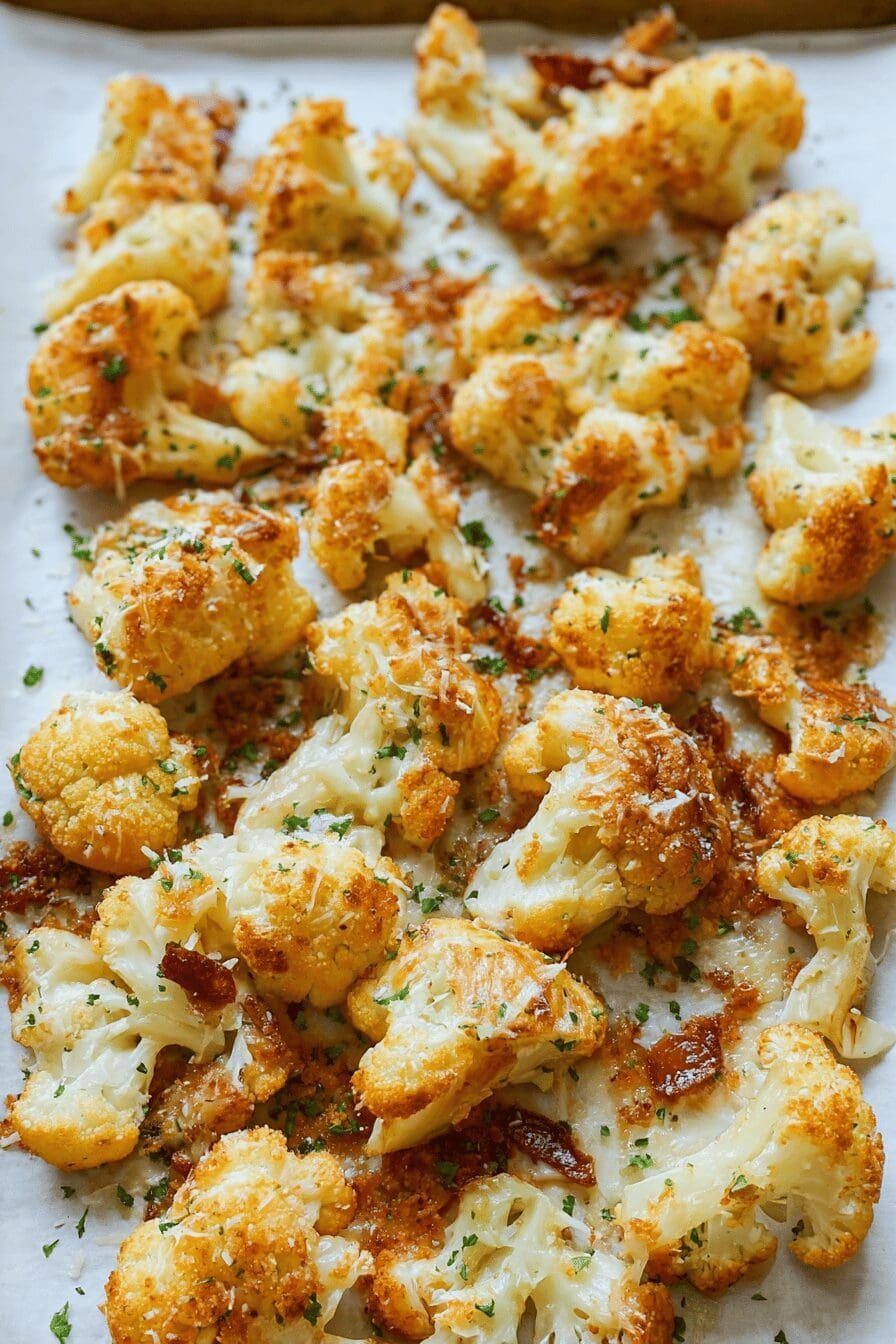 Parmesan Roasted Cauliflower