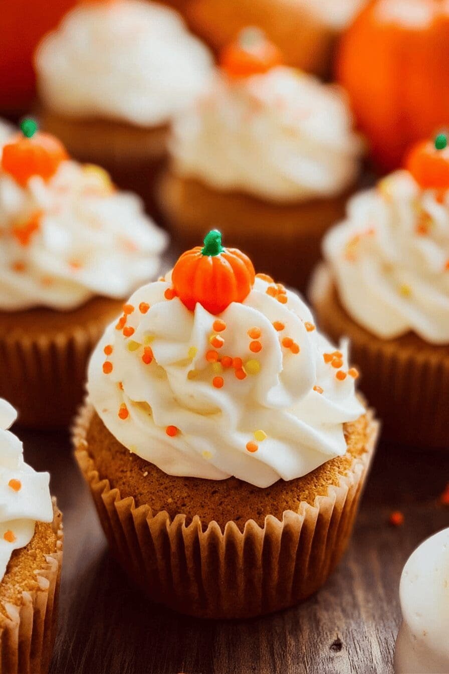 Pumpkin Cupcakes