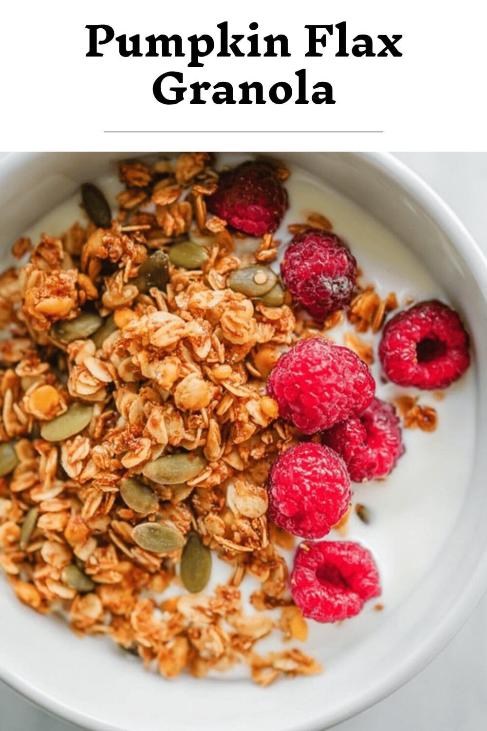 Pumpkin Flax Granola