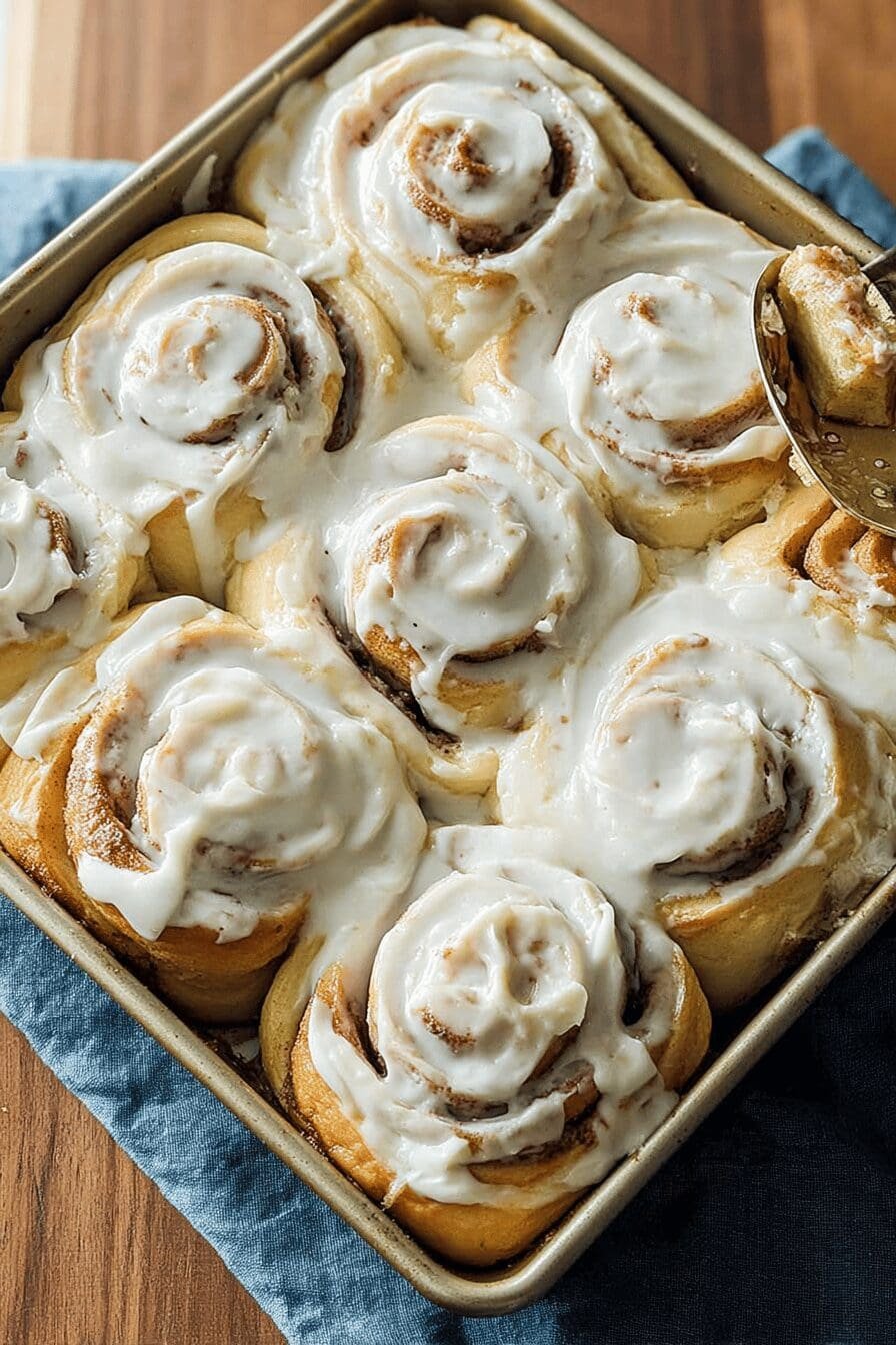 Sourdough Cinnamon Rolls