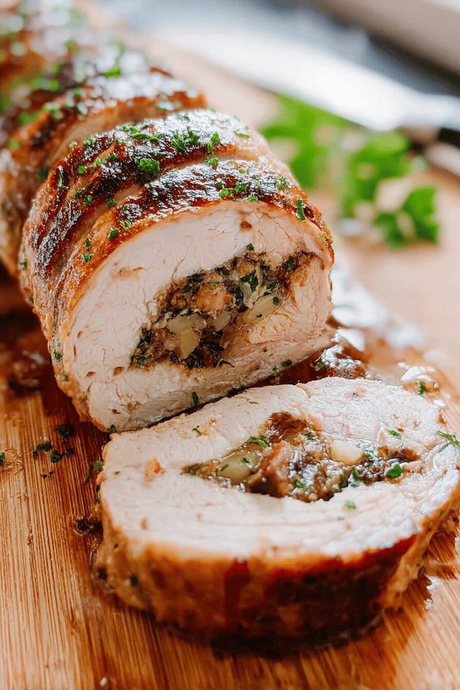 Stuffed Pork Tenderloin