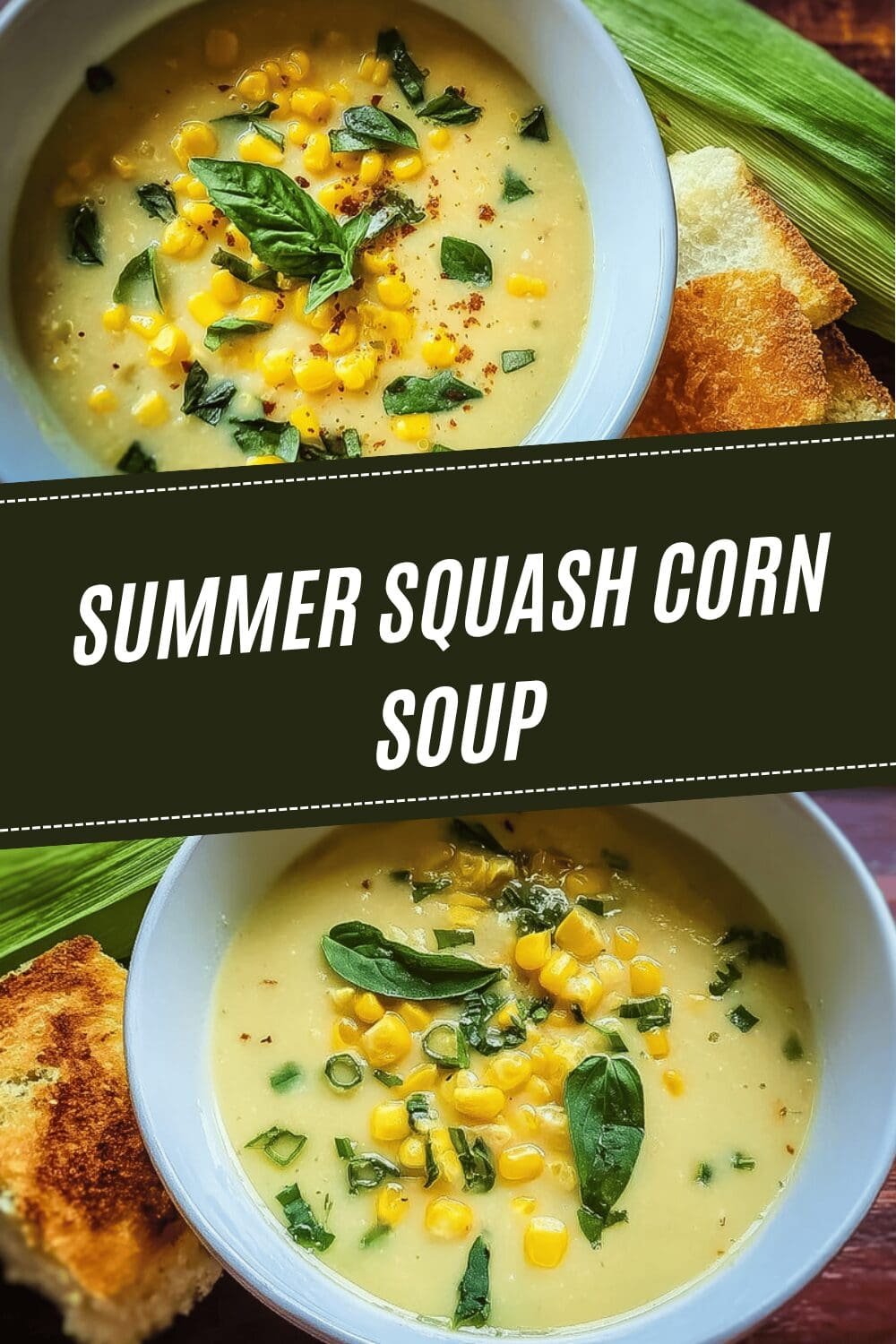 Summer Squash Corn Soup