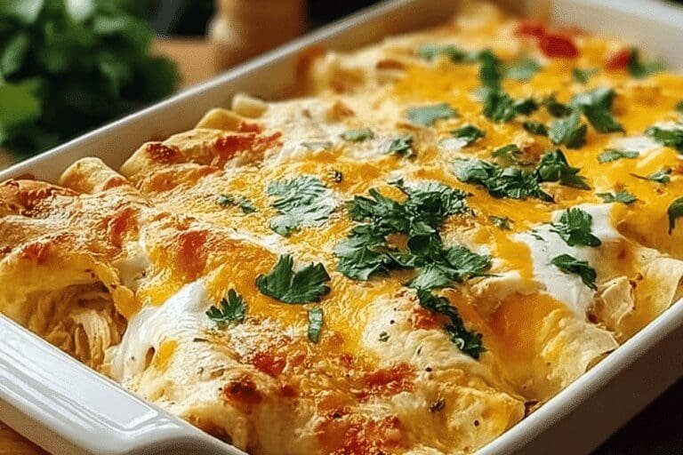 White Chicken Enchilada Casserole 85.Png